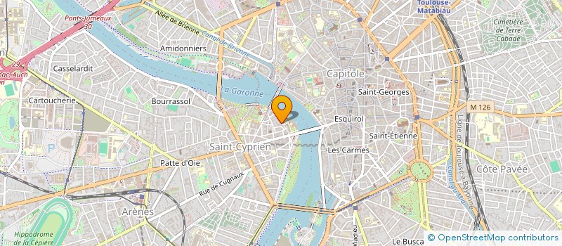 localisation de l'entreprise PEPITE  TOULOUSE