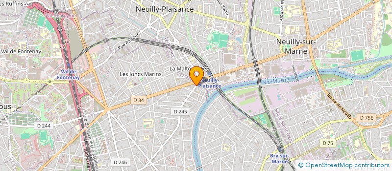 localisation de l'entreprise PEPITE à LE PERREUX-SUR-MARNE