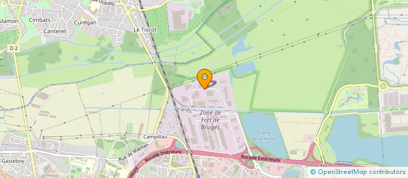 localisation de l'entreprise PEPITE  BRUGES