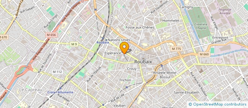 localisation de l'entreprise PEPITE BY HELO à ROUBAIX