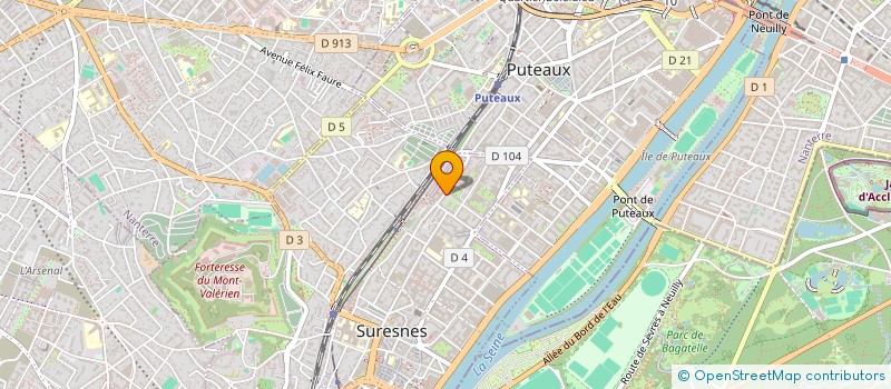 localisation de l'entreprise PEPITE FORMATION à SURESNES