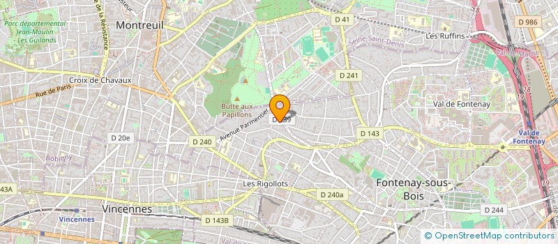 localisation de l'entreprise PEPITE MUSIC à FONTENAY-SOUS-BOIS
