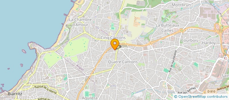 localisation de l'entreprise PEPITE WINE à ANGLET