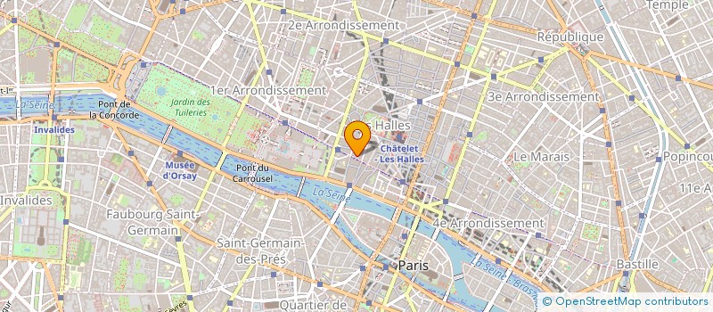 localisation de l'entreprise PEPITES  PARIS