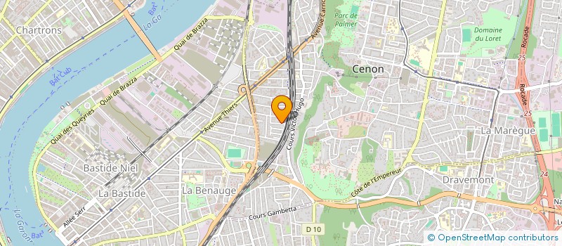 localisation de l'entreprise PEPITES à CENON