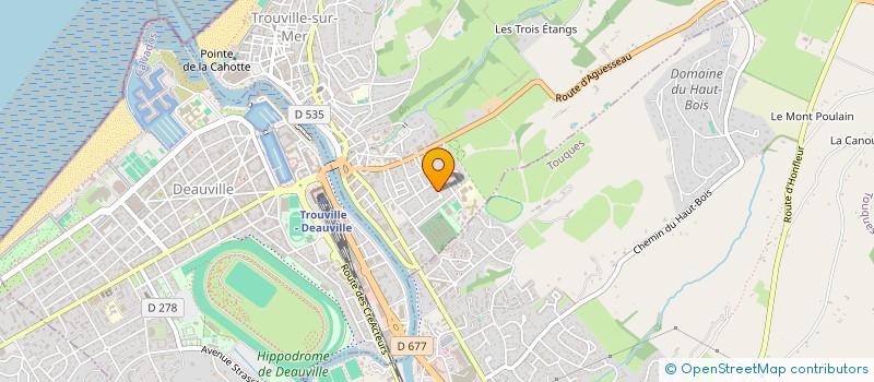 localisation de l'entreprise PEPITES à TROUVILLE-SUR-MER