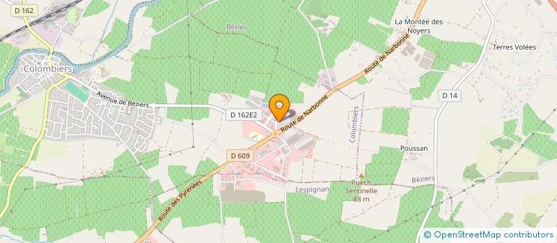 localisation de l'entreprise PEPITES BY L  COLOMBIERS