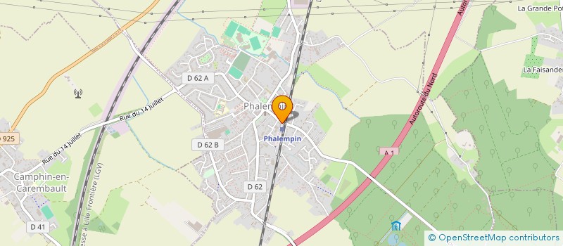 localisation de l'entreprise PEPITES & CIE  PHALEMPIN