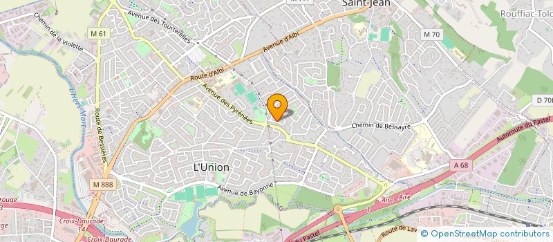 localisation de l'entreprise PEPITES DE BONHEUR à L'UNION