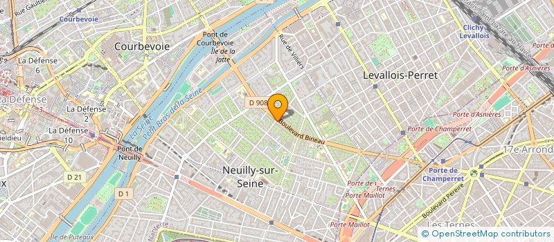 localisation de l'entreprise PEPITES EN HERBE à NEUILLY-SUR-SEINE