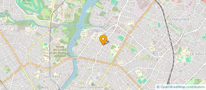 localisation de l'entreprise PEPITES ET COOPERATION à NANTES
