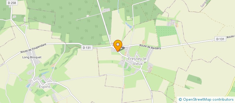 localisation de l'entreprise PEPITO à FRESNEY-LE-VIEUX