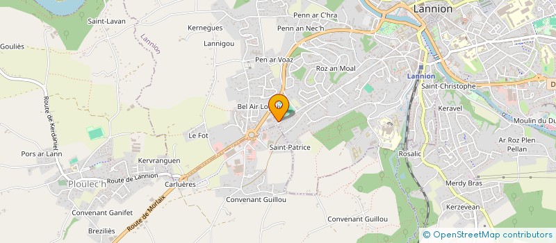 localisation de l'entreprise PEPITO  LANNION