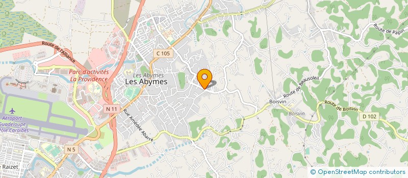 localisation de l'entreprise PEPITO'S PIZZAS à LES ABYMES