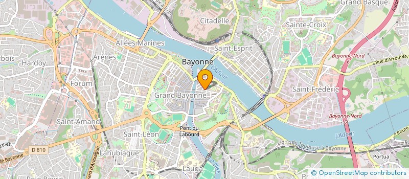 localisation de l'entreprise PEPIZARRA à BAYONNE