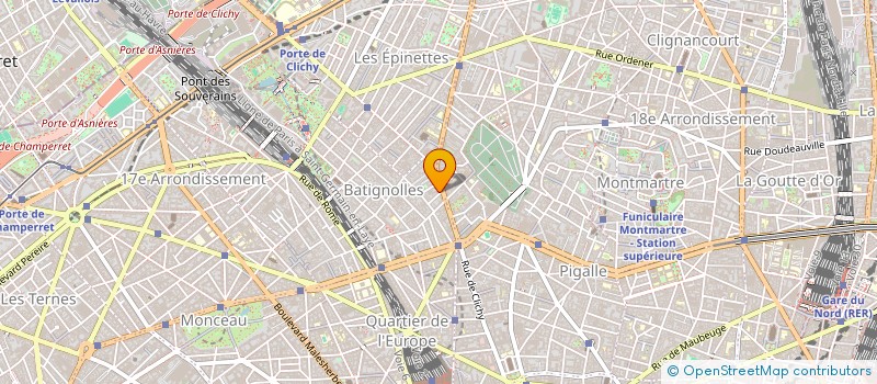 localisation de l'entreprise PEPLUM COMMUNICATION  PARIS