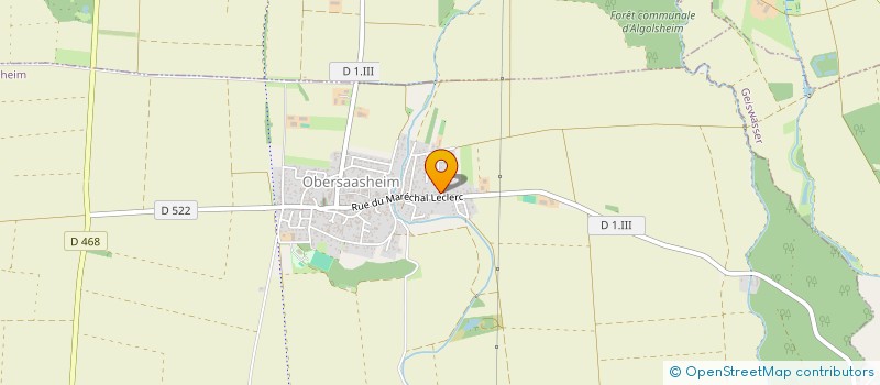 localisation de l'entreprise PEPON  OBERSAASHEIM