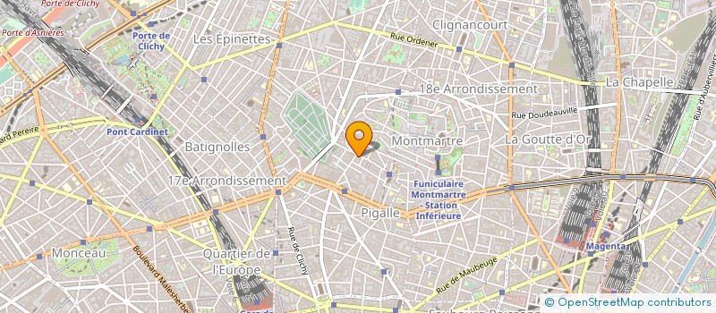 localisation de l'entreprise PEPONE à PARIS