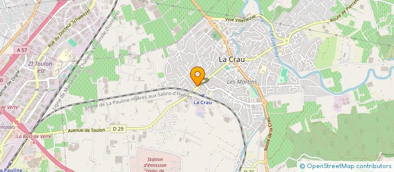 localisation de l'entreprise PEPOU'Z  LA CRAU