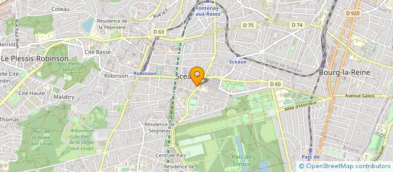 localisation de l'entreprise PEPPALEX à SCEAUX
