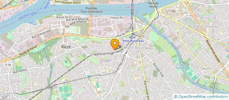 localisation de l'entreprise PEPPER ADWEISS à REZE