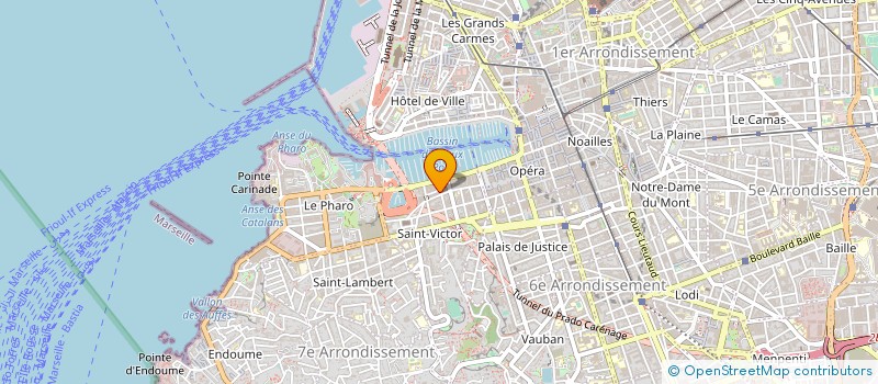 localisation de l'entreprise PEPPER SAILS à MARSEILLE