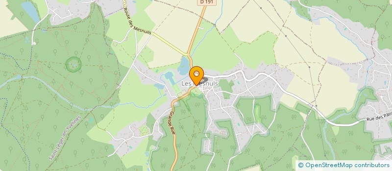 localisation de l'entreprise PEPPER UP  LES MESNULS