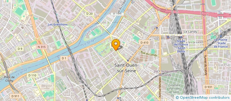 localisation de l'entreprise PEPPERCAR à SAINT-OUEN-SUR-SEINE