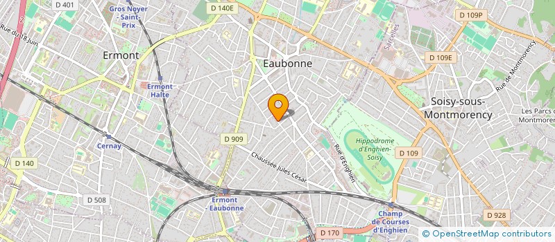 localisation de l'entreprise PEPPERLAND MUSIC à EAUBONNE