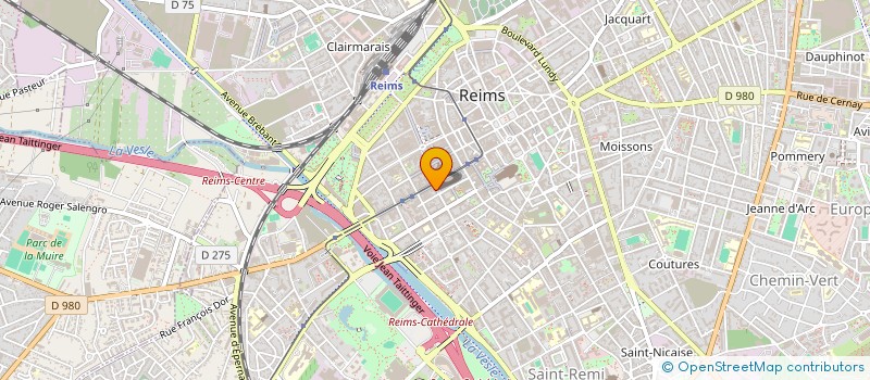 localisation de l'entreprise PEPPERMINT à REIMS