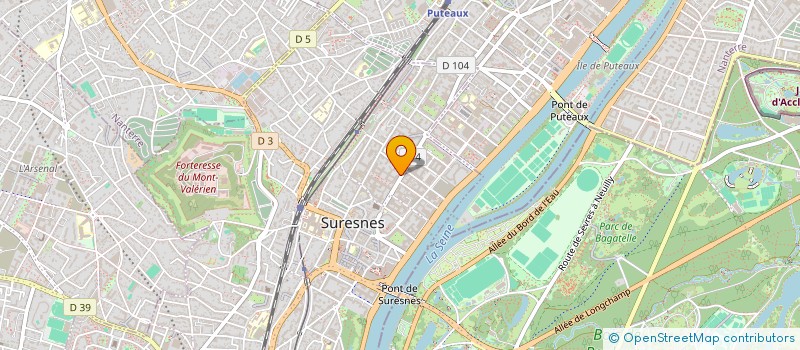 localisation de l'entreprise PEPPERMINT ADVISORY à SURESNES