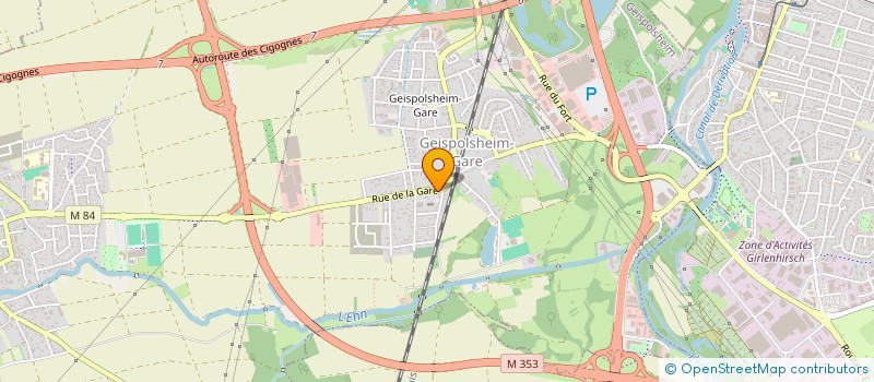 localisation de l'entreprise PEPPERMINT FAMILY  GEISPOLSHEIM