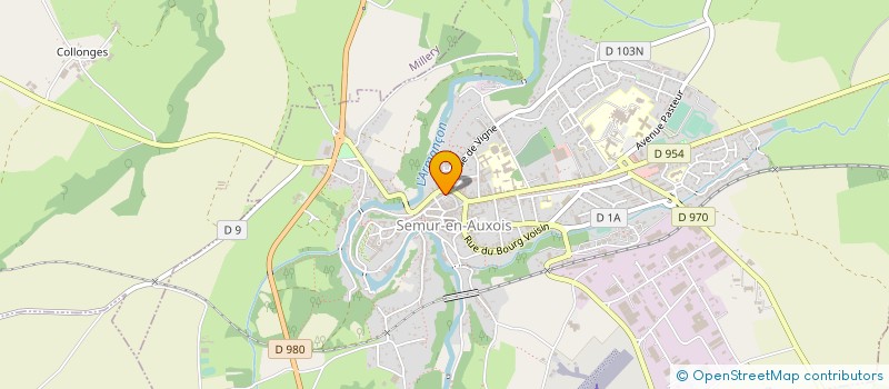 localisation de l'entreprise PEPPERPOT GARAGE CREATIONS  SEMUR-EN-AUXOIS