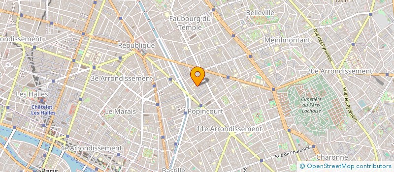 localisation de l'entreprise PEPPITES  PARIS