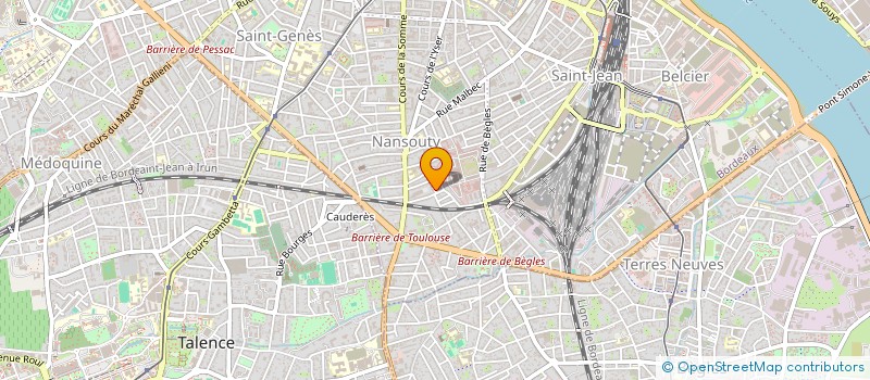 localisation de l'entreprise PEPPYRONE à BORDEAUX