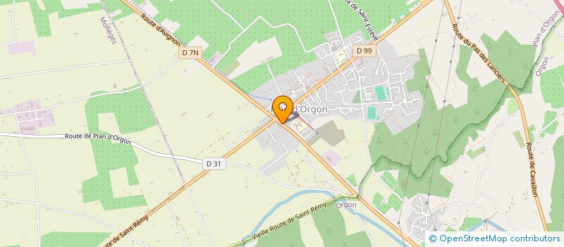 localisation de l'entreprise PEPS à PLAN-D'ORGON