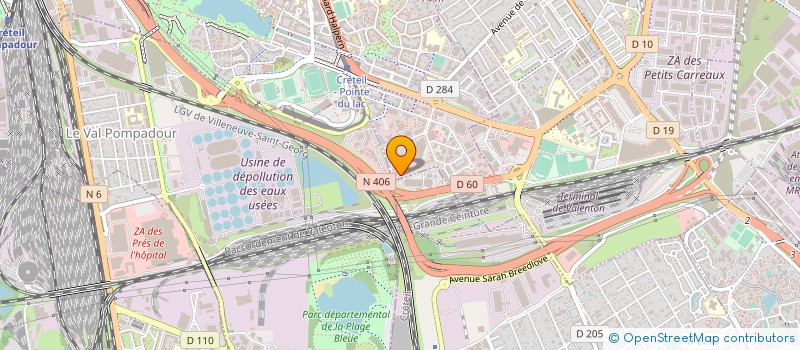 localisation de l'entreprise PEPS EMPLOIS FAMILIAUX à CRETEIL