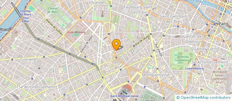 localisation de l'entreprise PEPS INVESTISSEMENTS  PARIS