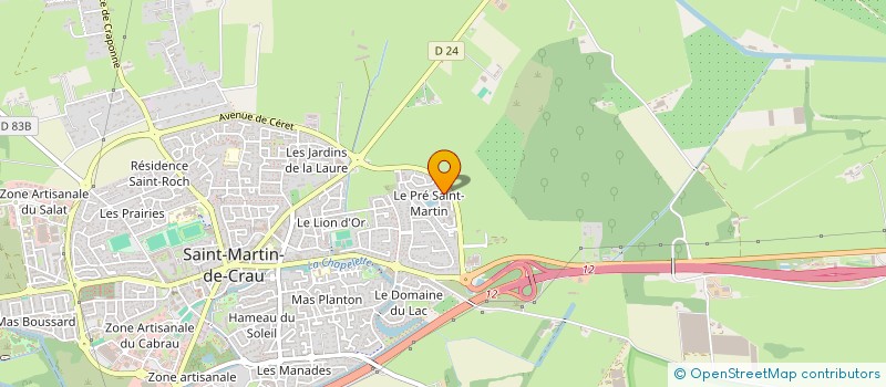 localisation de l'entreprise PEPSERVICES  SAINT-MARTIN-DE-CRAU