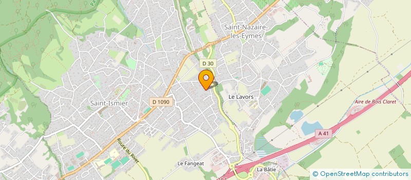 localisation de l'entreprise PEPSI  SAINT-ISMIER