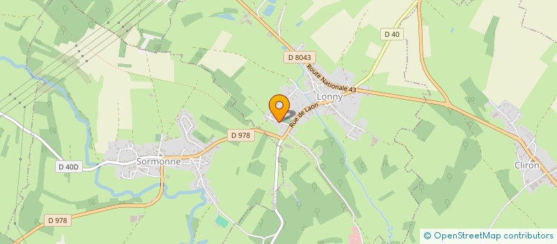 localisation de l'entreprise PEPSI  LONNY