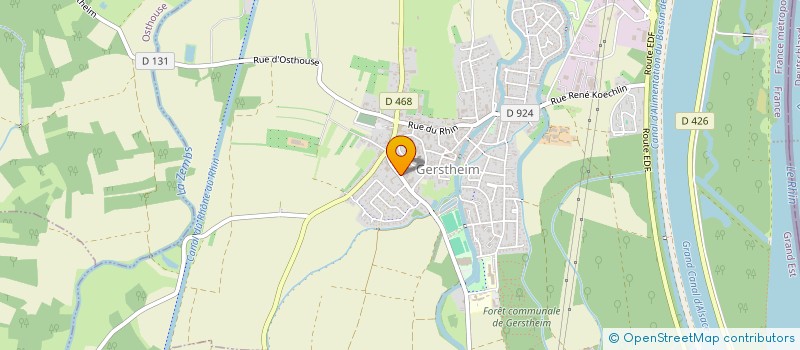 localisation de l'entreprise PEPSY-WILLY  GERSTHEIM