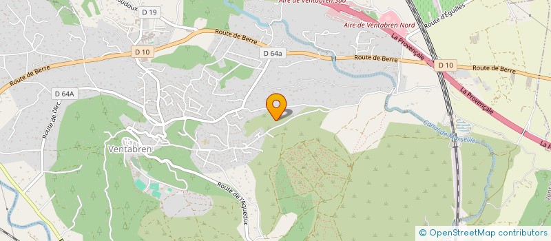 localisation de l'entreprise PEPYTES  VENTABREN