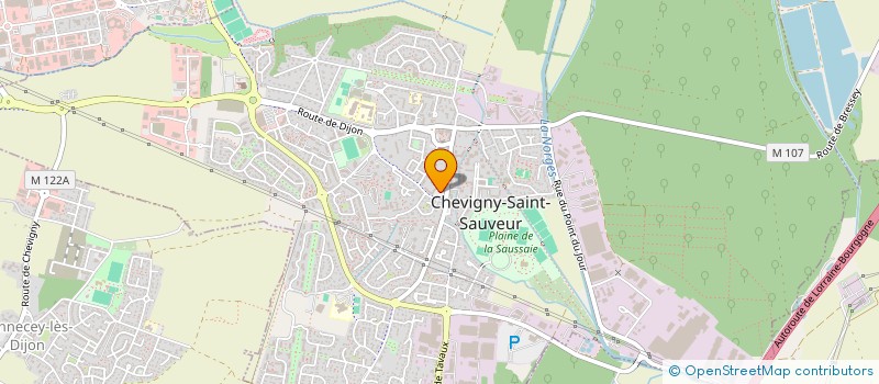 localisation de l'entreprise PEQUI DISTRIBUTION à CHEVIGNY-SAINT-SAUVEUR