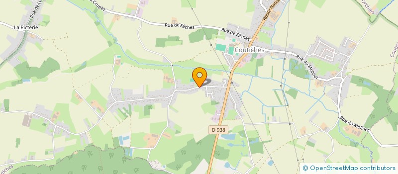 localisation de l'entreprise PER ALIAM VIAM  COUTICHES