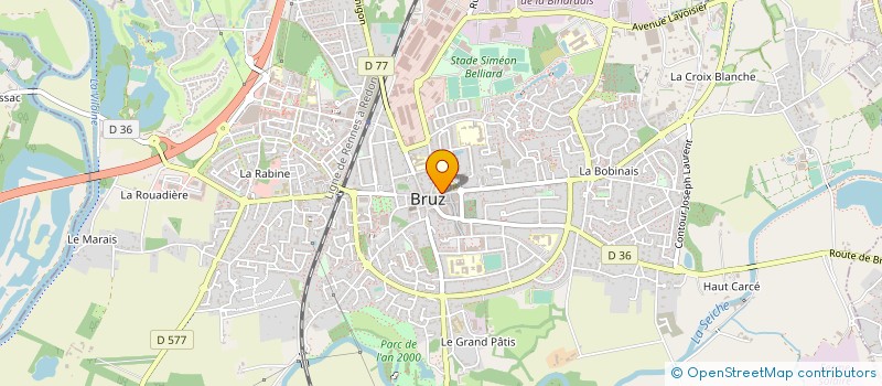 localisation de l'entreprise PER BRUZ à BRUZ