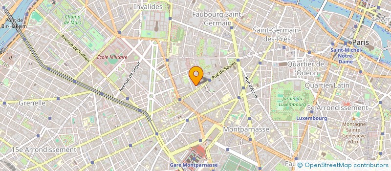 localisation de l'entreprise PER CONSEILS  PARIS