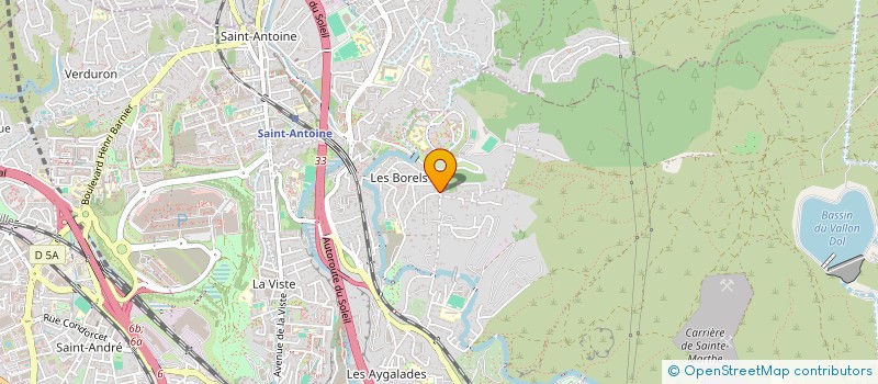 localisation de l'entreprise PER DIEM&CO à MARSEILLE