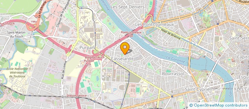 localisation de l'entreprise PER-GO-RIDE à TOULOUSE