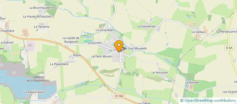 localisation de l'entreprise PER.L.A  VALLONS-DE-L'ERDRE